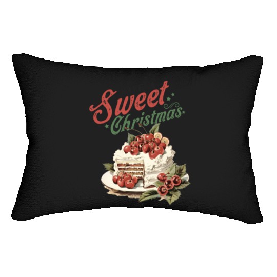 Merry Christmas, Christmas Vintage Lumbar Pillows
