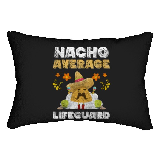 Lifeguards Job Volunteering Swimming Trunks Lumbar Pillows