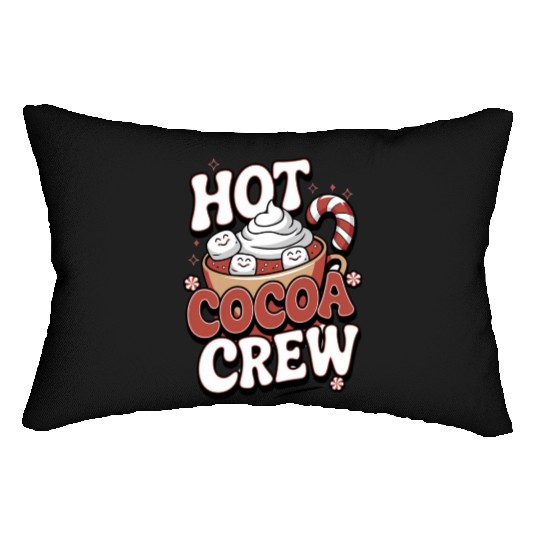 Hot Cocoa Crew Lumbar Pillows