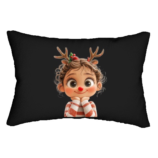 Merry Christmas, Christmas Vintage Lumbar Pillows