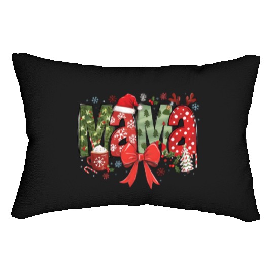 Merry Christmas, Christmas Vintage Lumbar Pillows