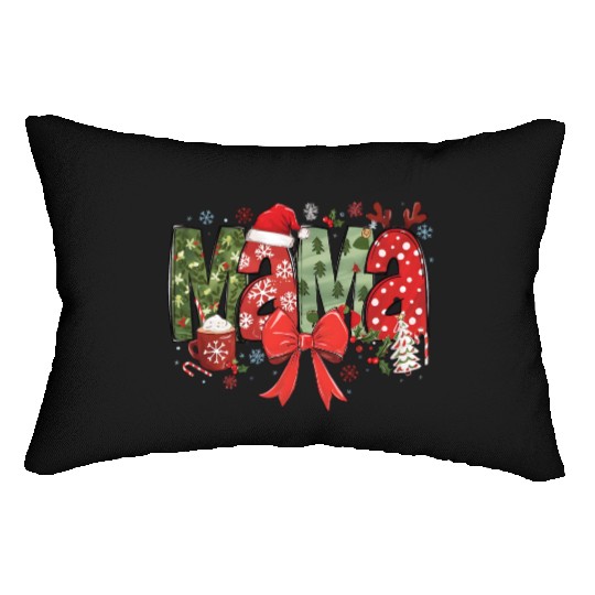 Merry Christmas, Christmas Vintage Lumbar Pillows