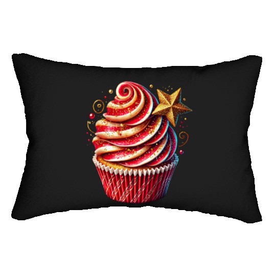 Christmas ice cream, Merry Christmas Lumbar Pillows