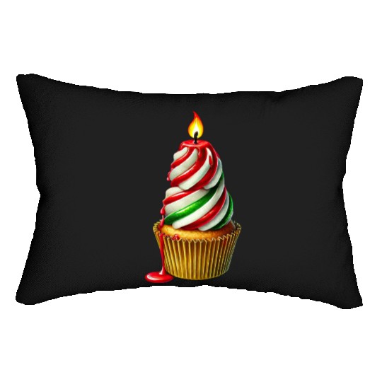 Christmas ice cream, Merry Christmas Lumbar Pillows