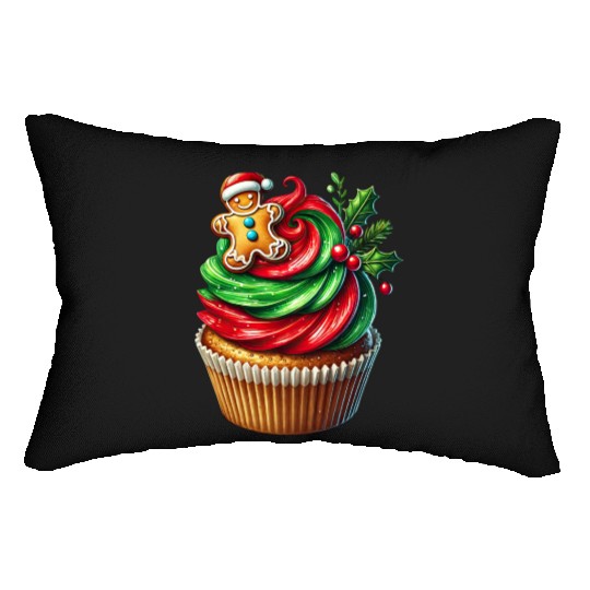 Christmas ice cream, Merry Christmas Lumbar Pillows
