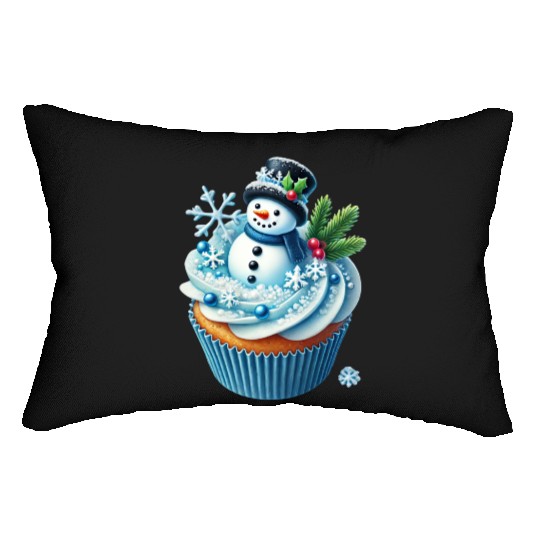 Christmas ice cream, Merry Christmas Lumbar Pillows