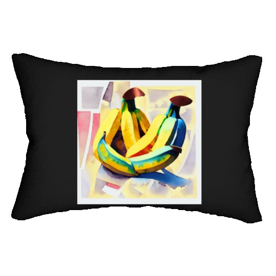 Green banana Lumbar Pillows