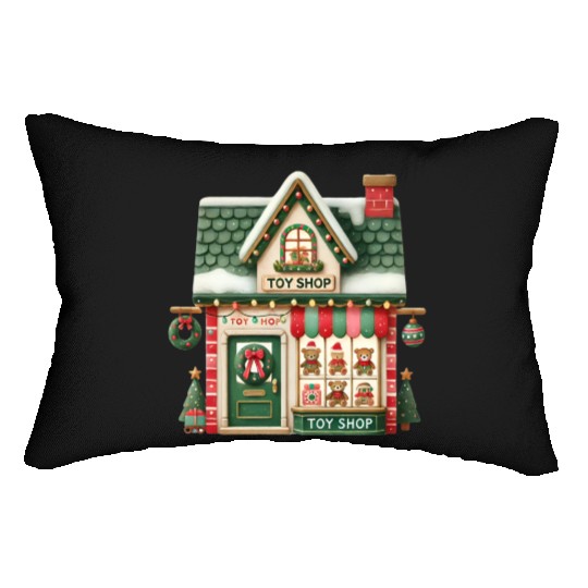 Merry Christmas, Christmas Vintage Lumbar Pillows