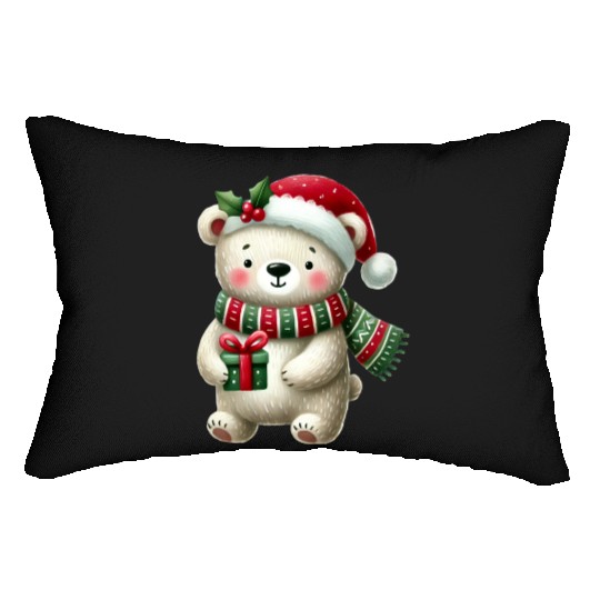 Merry Christmas, Christmas Vintage Lumbar Pillows