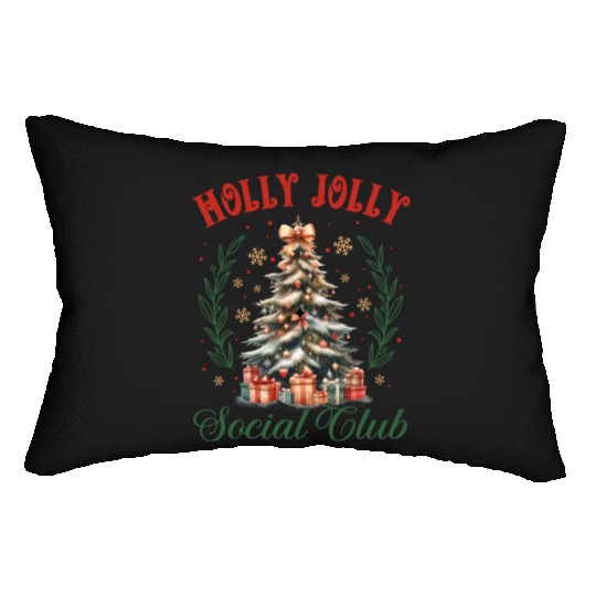 Holly Jolly Nutcracker, Merry Christmas Lumbar Pillows