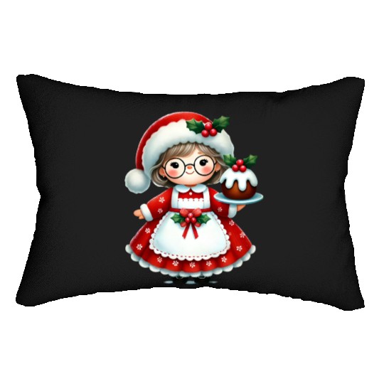 Merry Christmas, Christmas Vintage Lumbar Pillows