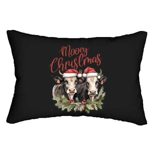 Christmas Farm, Merry Christmas Lumbar Pillows
