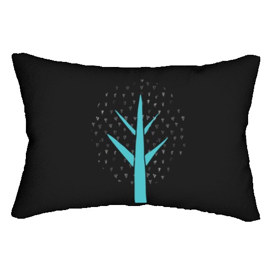 Tree of Life - Nature's Serenity in Art Lumbar Pillows