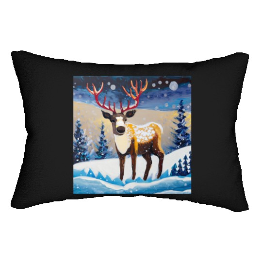 A raider and the night Lumbar Pillows