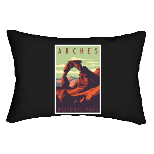 Arches National Park Lumbar Pillows