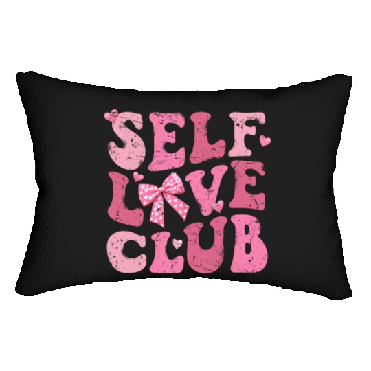 Self Love Club, Valentine Retro Lumbar Pillows