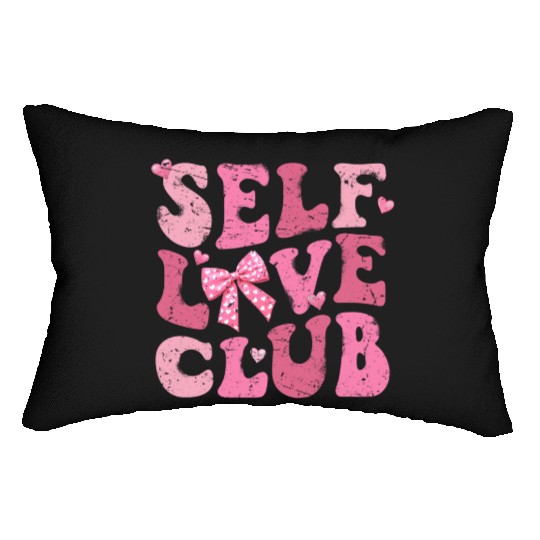 Self Love Club, Valentine Retro Lumbar Pillows
