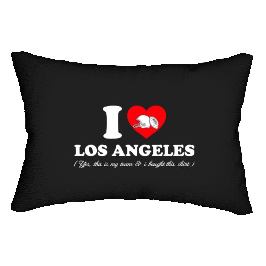 Groovy I Love Los Angeles Lumbar Pillows