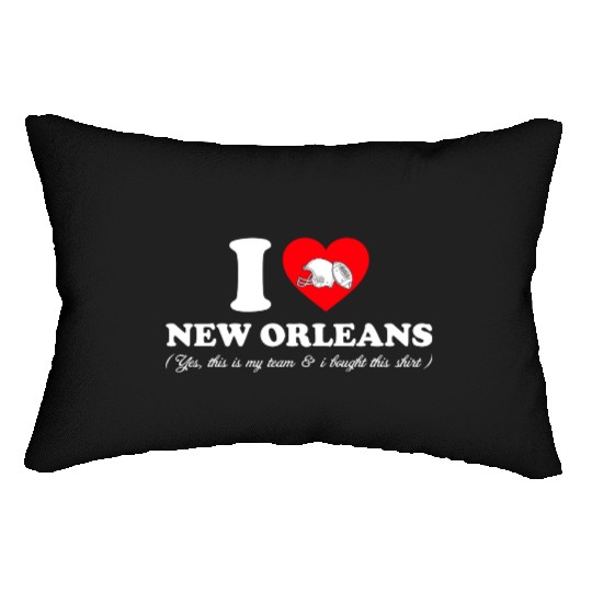 Groovy I Love New Orleans Lumbar Pillows