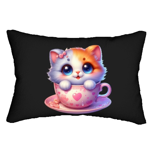 Valentines Retro Lumbar Pillows