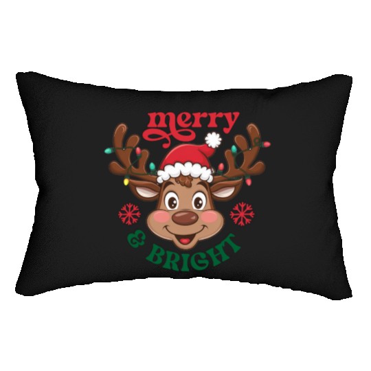Merry and bright Lumbar Pillows