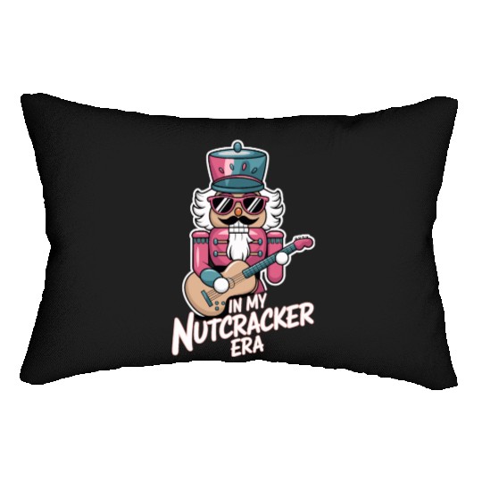 In My Nutcracker Era Nutcracker With Guitar Lumbar Pillows