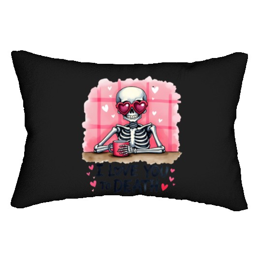 Valentines Retro, Valentine Day Lumbar Pillows