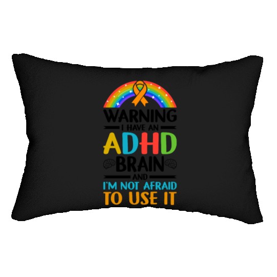 Autism Awareness Neurodivergent ADHD Lumbar Pillows