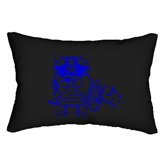 Triceratops Stegosaurus 2 Dinosaur Pirates Dinos Lumbar Pillows