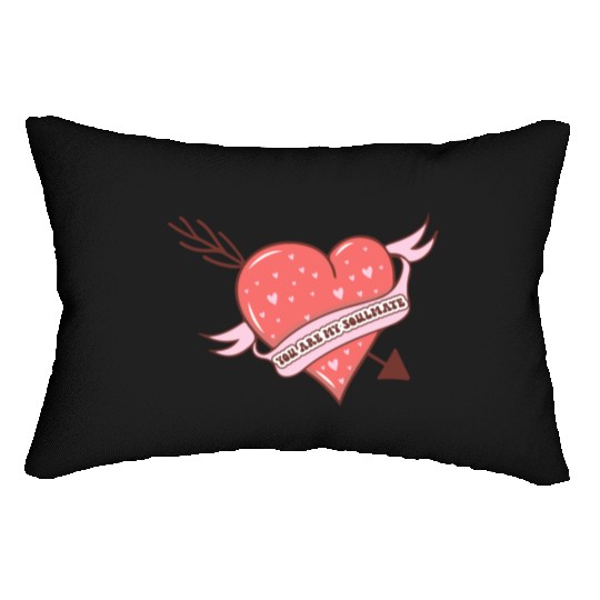 Valentines Day, Valentine Retro Lumbar Pillows