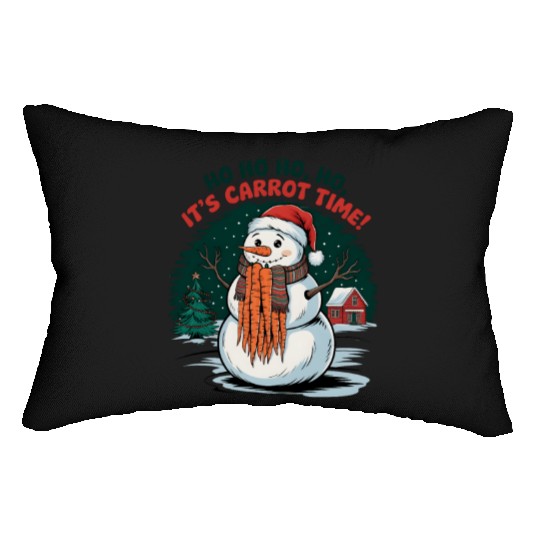 It's carrot time Lumbar Pillows