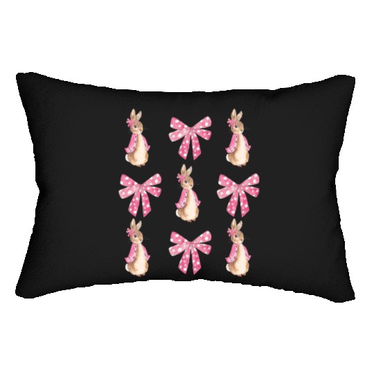 Happy Easter Day, Cute Easter Lumbar Pillows