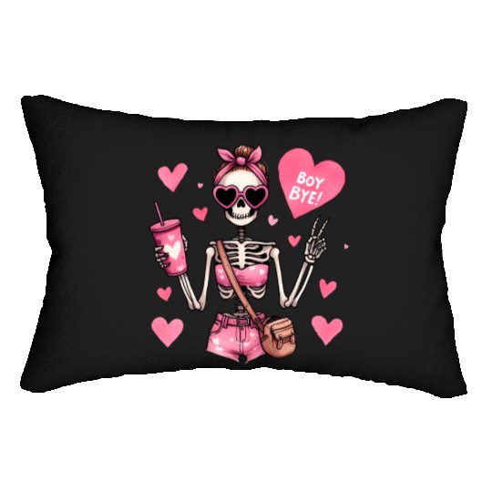 Valentines Day, Valentine Retro Lumbar Pillows