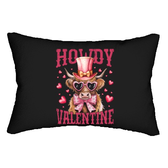 Howdy Valentine Lumbar Pillows