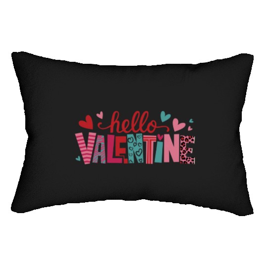 Valentines Cute, Valentine Day Lumbar Pillows