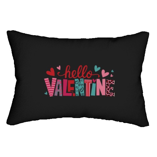 Valentines Cute, Valentine Day Lumbar Pillows