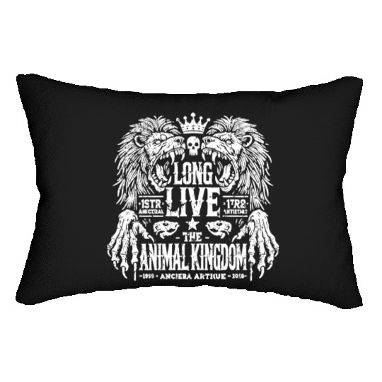 Long live The Animal Kingdom Lumbar Pillows