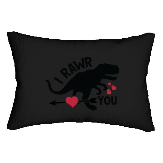 Valentines Day, Valentine Retro Lumbar Pillows
