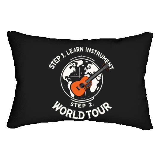 Step 1 Learn instrument Step 2 World Tour Lumbar Pillows