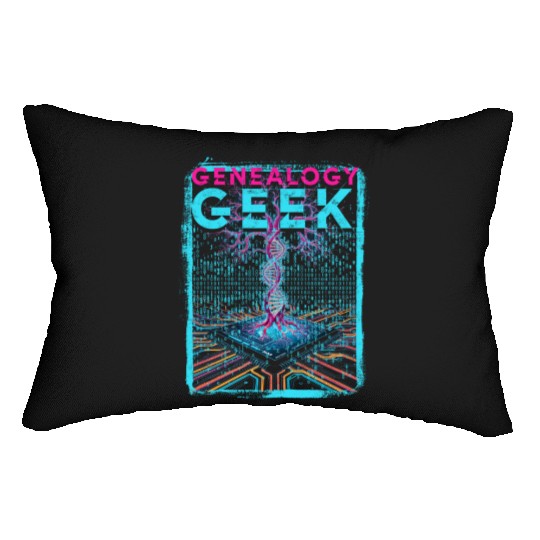 Genealogy Genealogist Ancestry Genealogy Geek Lumbar Pillows