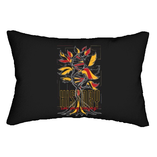 Genealogy Genealogist German History In My Veins Lumbar Pillows