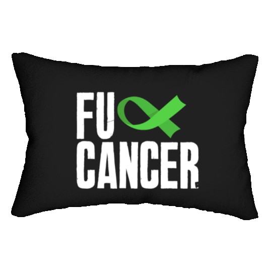Non-Hodgkin Lymphoma Awareness Fuck Cancer Lumbar Pillows