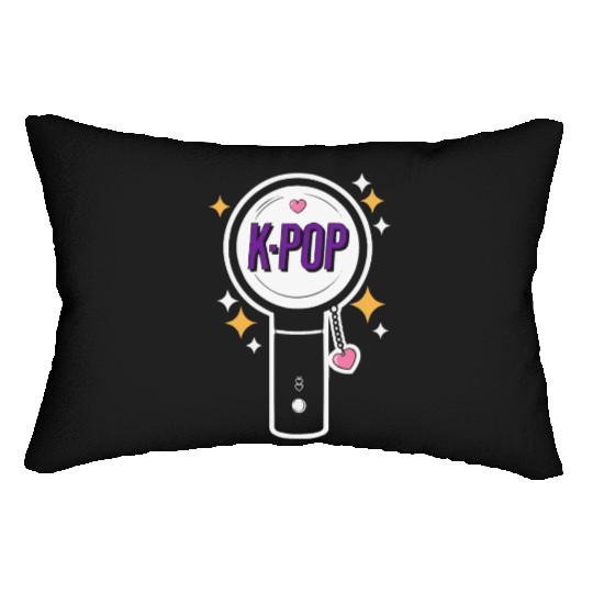 K-Pop Korean Pop Music South Korea Kpop Lightstick Lumbar Pillows