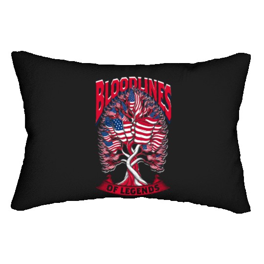 Genealogy Genealogist USA American Ancestry Lumbar Pillows