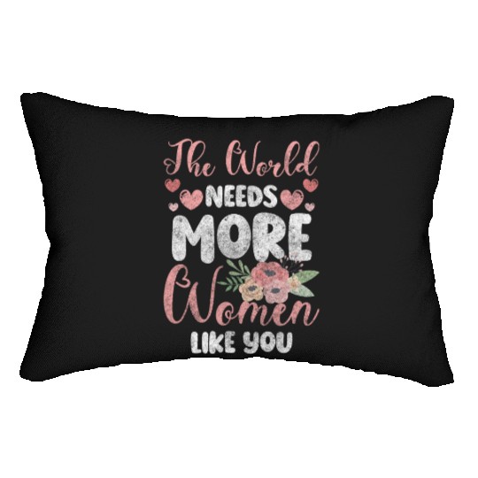Women's Day Power Frida Kahlo Lumbar Pillows