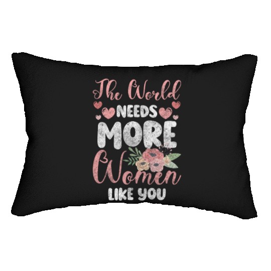 Women's Day Power Frida Kahlo Lumbar Pillows