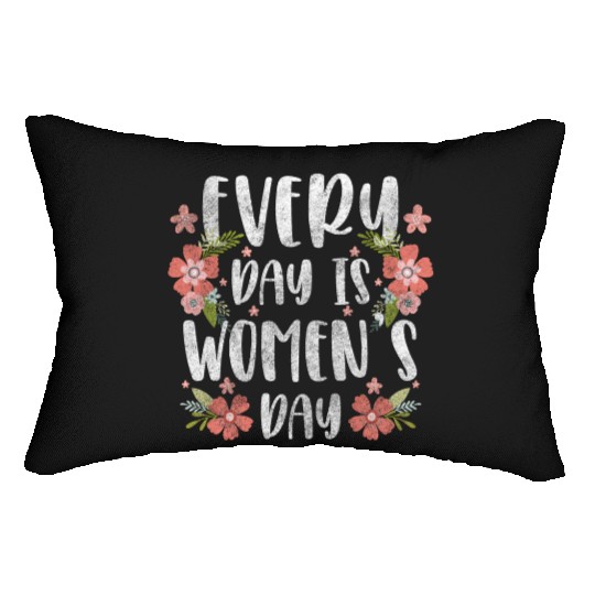 Women's Day Power Important Frida Lumbar Pillows