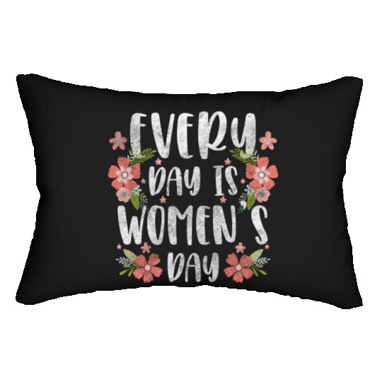 Women's Day Power Important Frida Lumbar Pillows