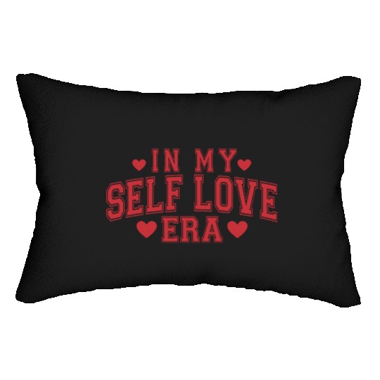 In My Self-Love Era Valentine's Day Design Women Lumbar Pillows