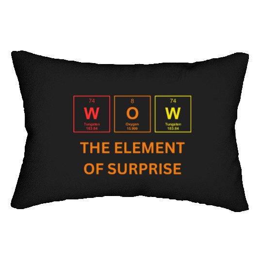 THE ELEMENT OF SURPRISE Lumbar Pillows